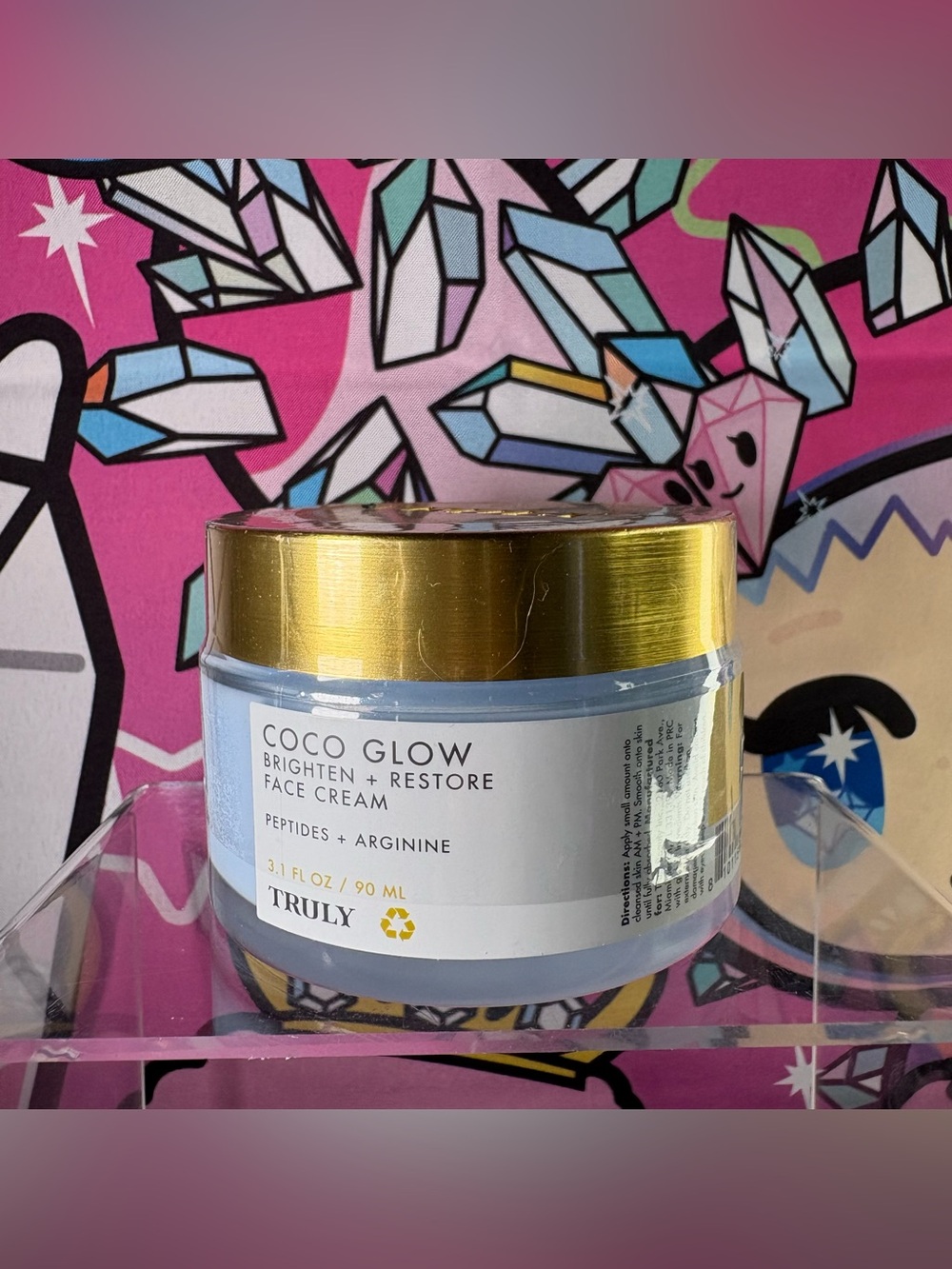 TRULY Coco Glow Brighten + Restore Face Cream 3.1fl oz